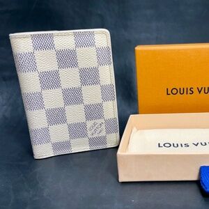 Louis Vuitton Damier Azur Pocket Organizer/ Card Case